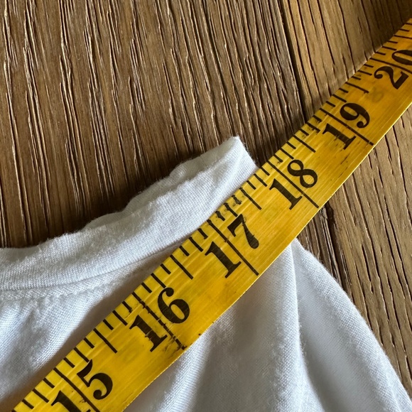 Halogen Crew Neck Hi-Low Back Keyhole Tank – White | Women’s Size L - Picture 5 of 11